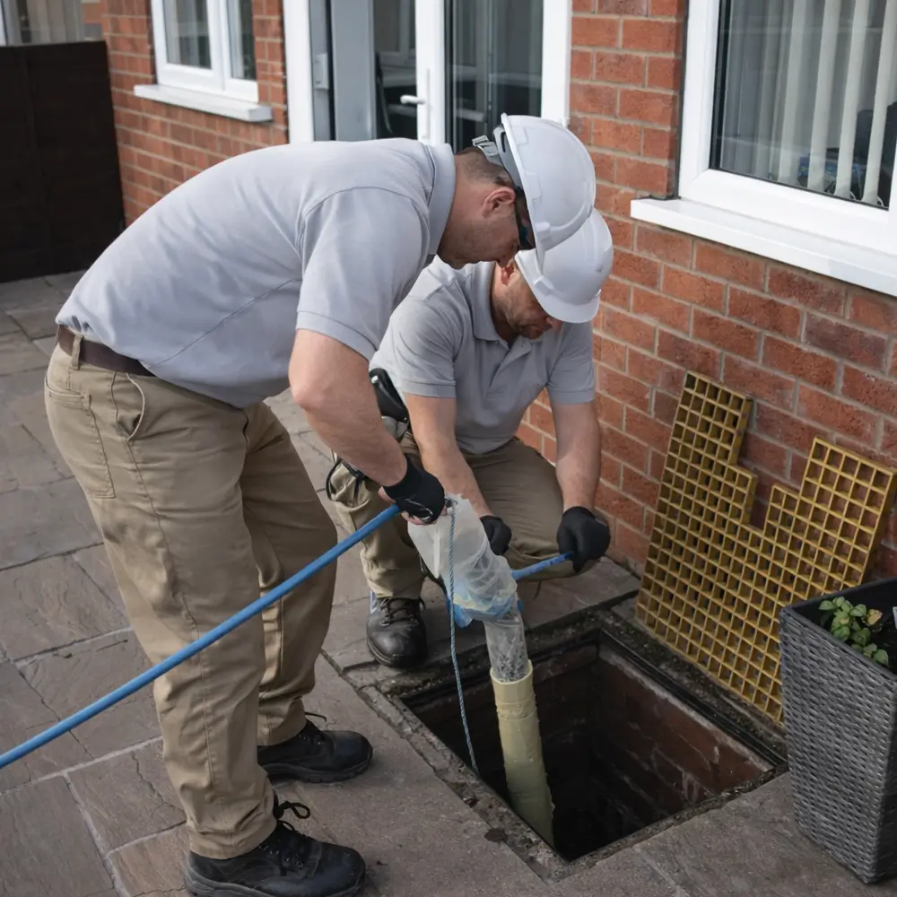 Blocked drain repair service in Raynes Park